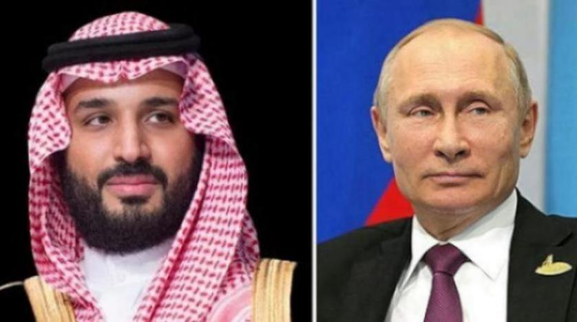 Russian President Vladimir Putin in telephone conversation with Crown Prince of Saudi Arabia.