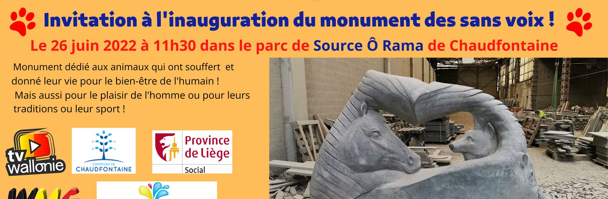INAUGURATION DU MONUMENT 26/06/2022