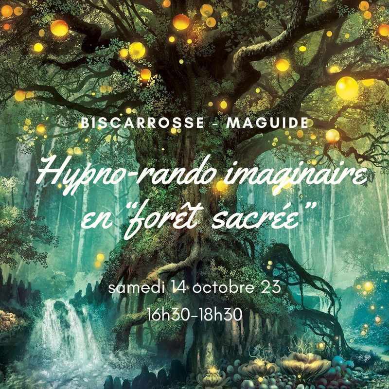 Hypno-rando imaginaire en "forêt sacrée"