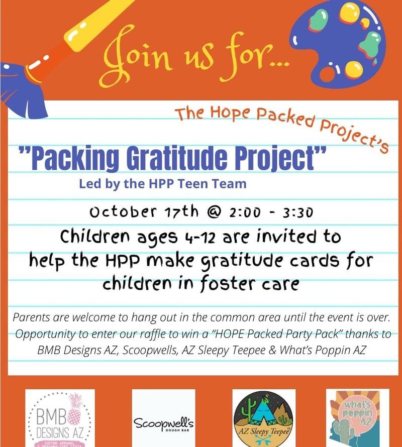 Packing Gratitude Project
