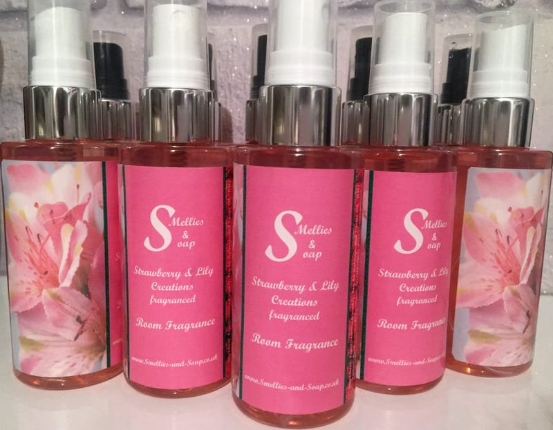 Smellies & Soap ~ Strawberry & Lily Creations Fragranced Room Spray ...
