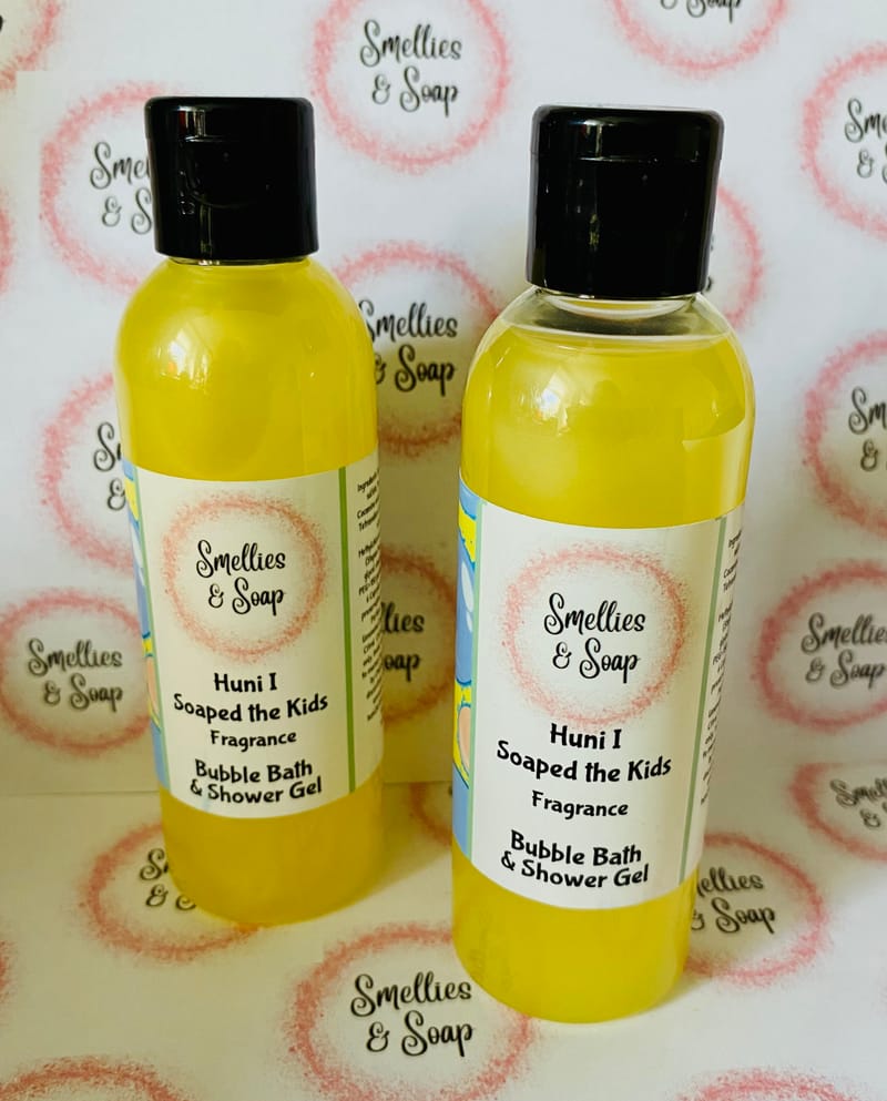 Huni I Soaped the Kids Fragrance Bubble Bath & Shower Gel to