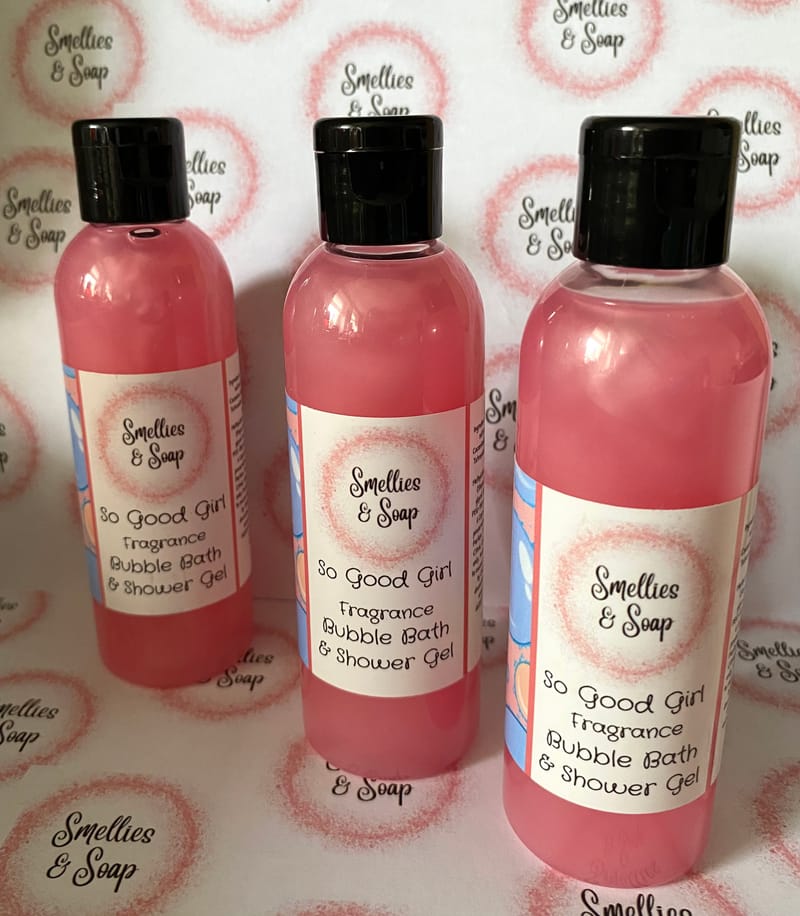 A Goode Girl Fragrance Bubble Bath & Shower Gel to Smellies and Soap