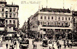 Blick in die Friedrichstrasse in Berlin