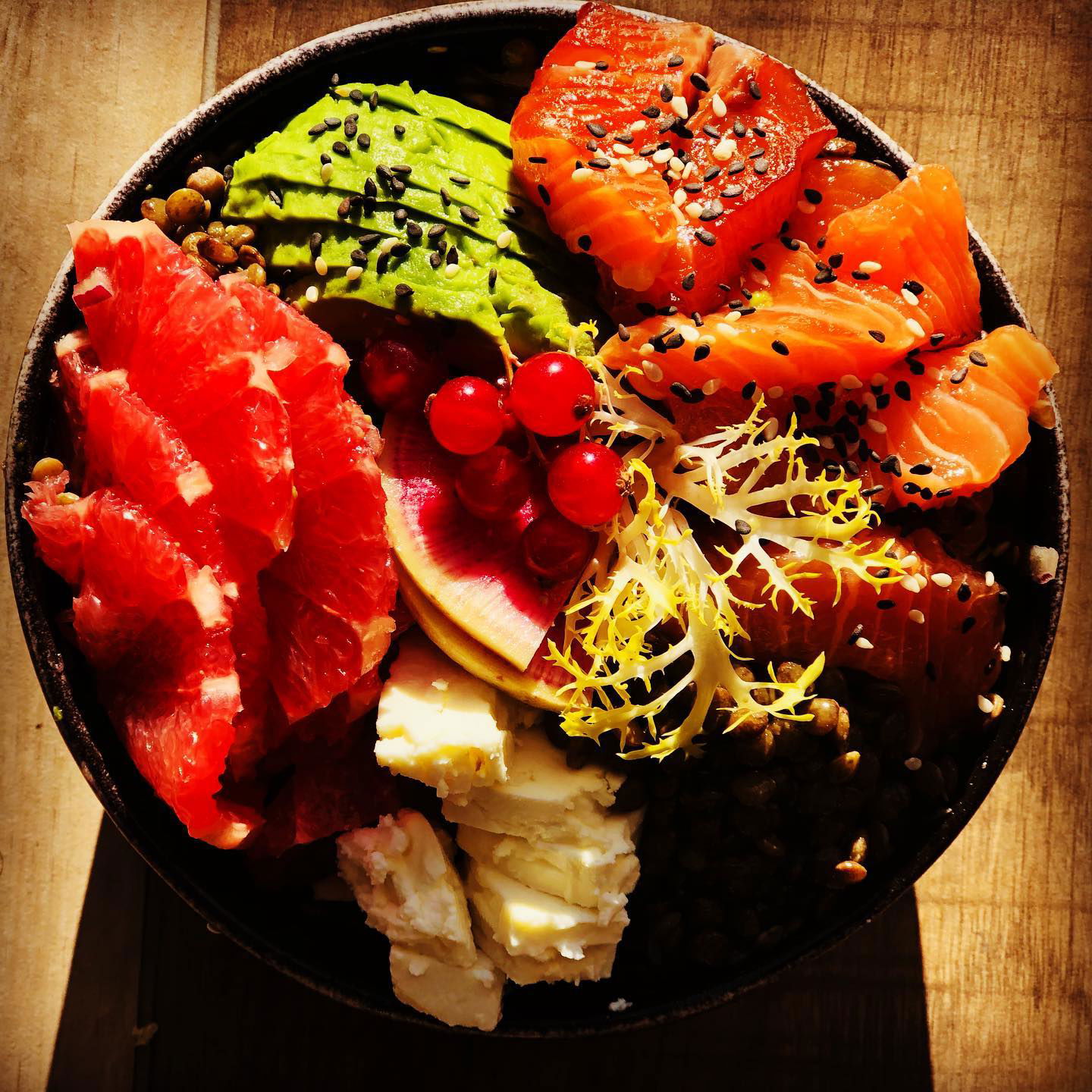 POKE BOWL AUX LENTILLES