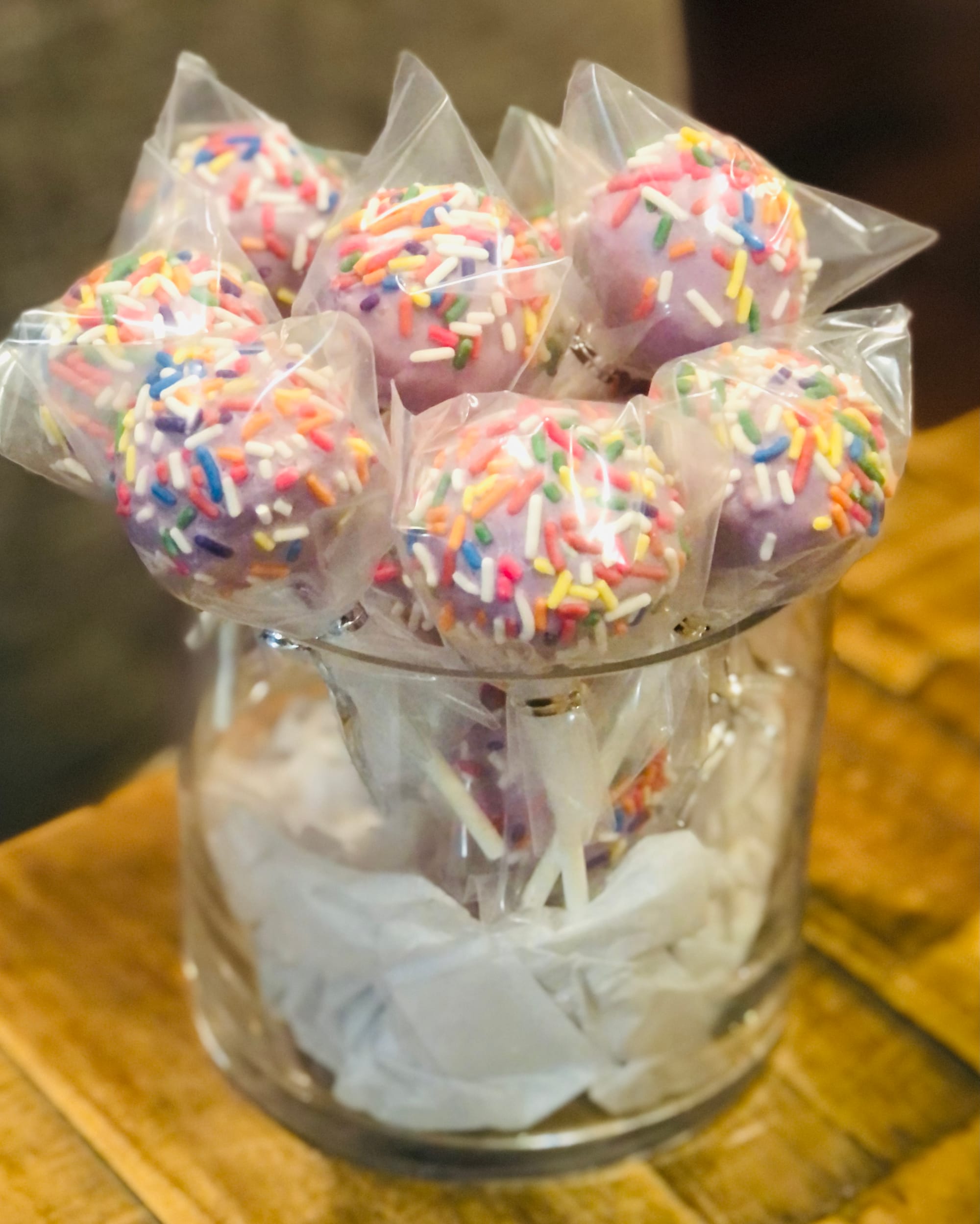 Birthday Cake Cake Pops