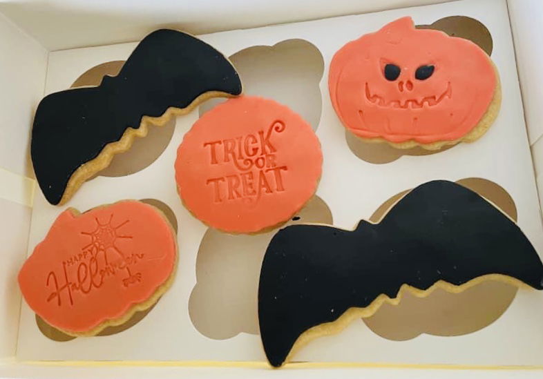 Halloween Sugar Cookies with Fondant