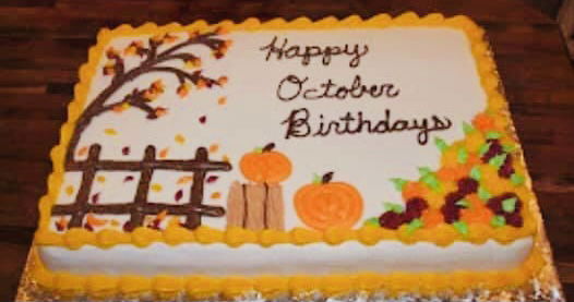 Chocolate Sheet Cake For October Birthday’s With Buttercream Frosting