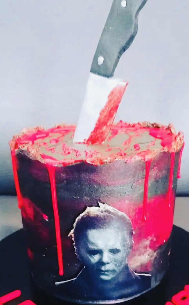 Halloween Cake Michael Myers