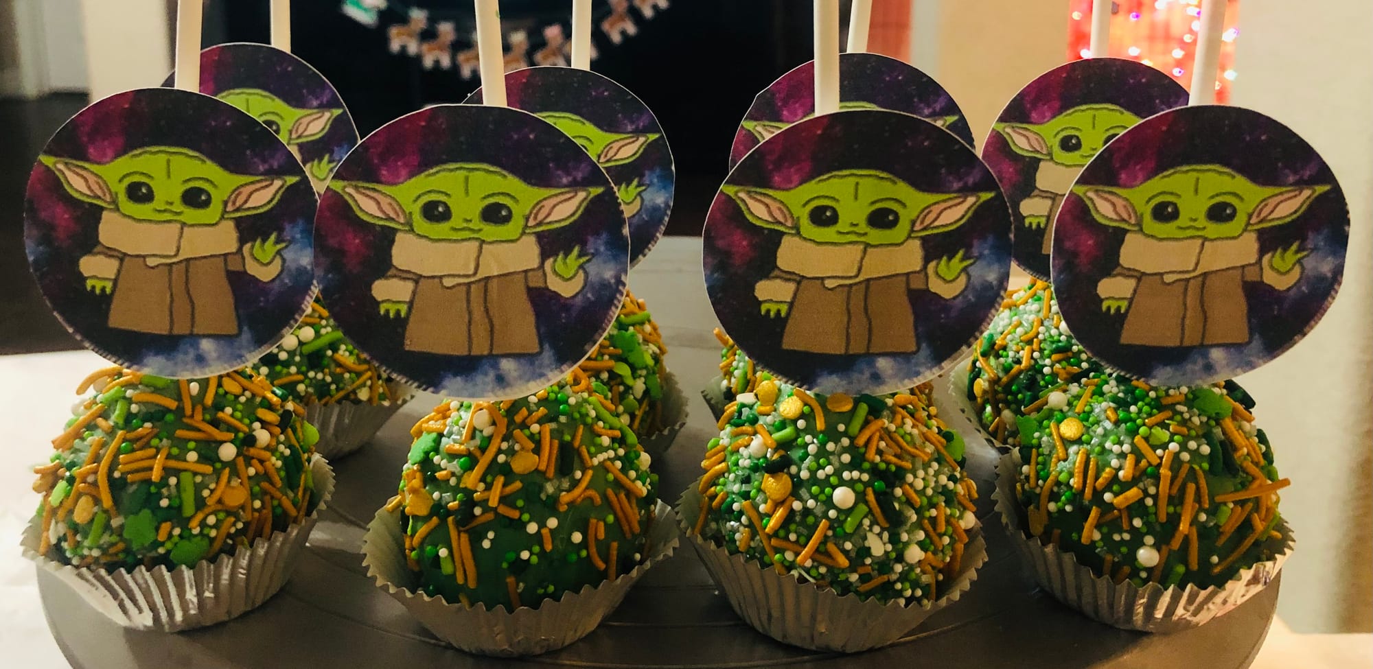 Baby Yoda Cake Pops Cabbit Cakes