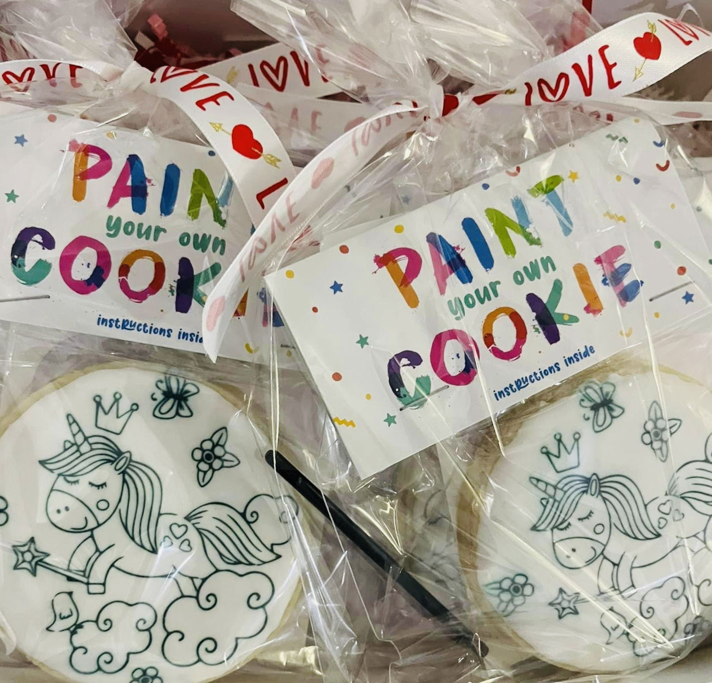 Paint Your Own Cookies Cabbit Cakes