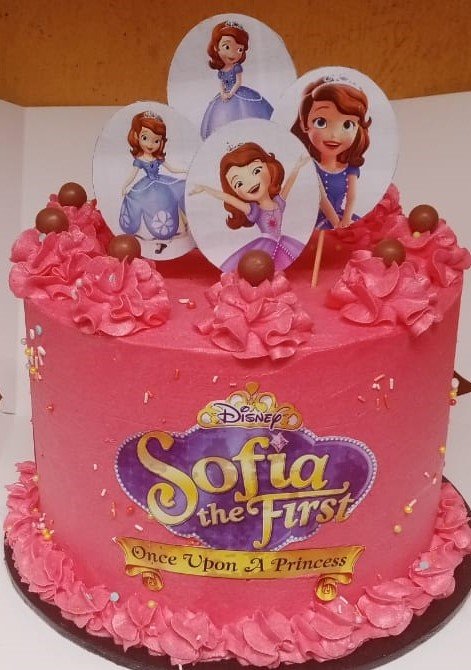 Princess Sofia Cake – Caroline's Cupcakes Africa