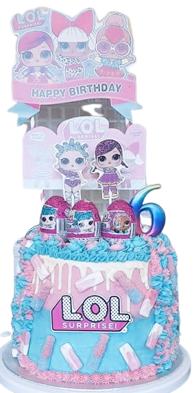Lol Doll Cake 2 - dreamydelightsbysidra.com