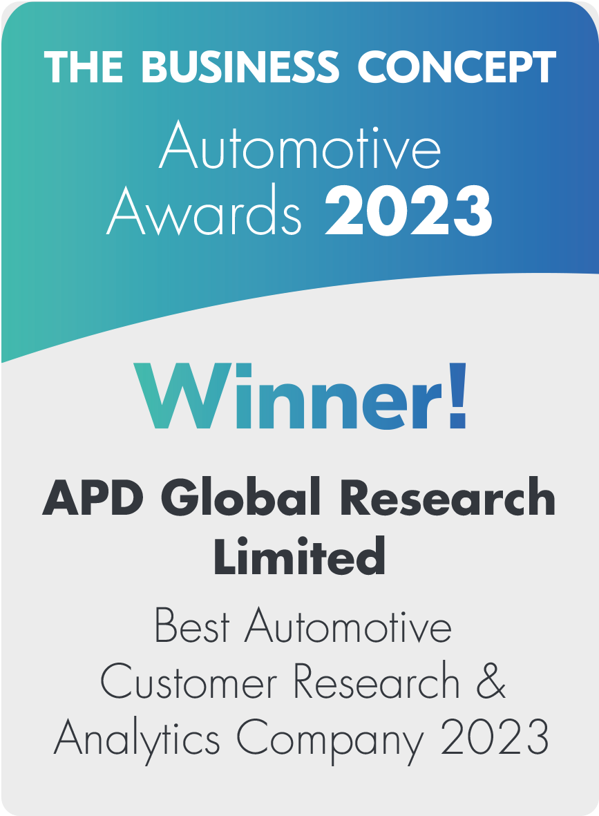 APD Global Voted Best Automotive Customer Research & Analytics Company