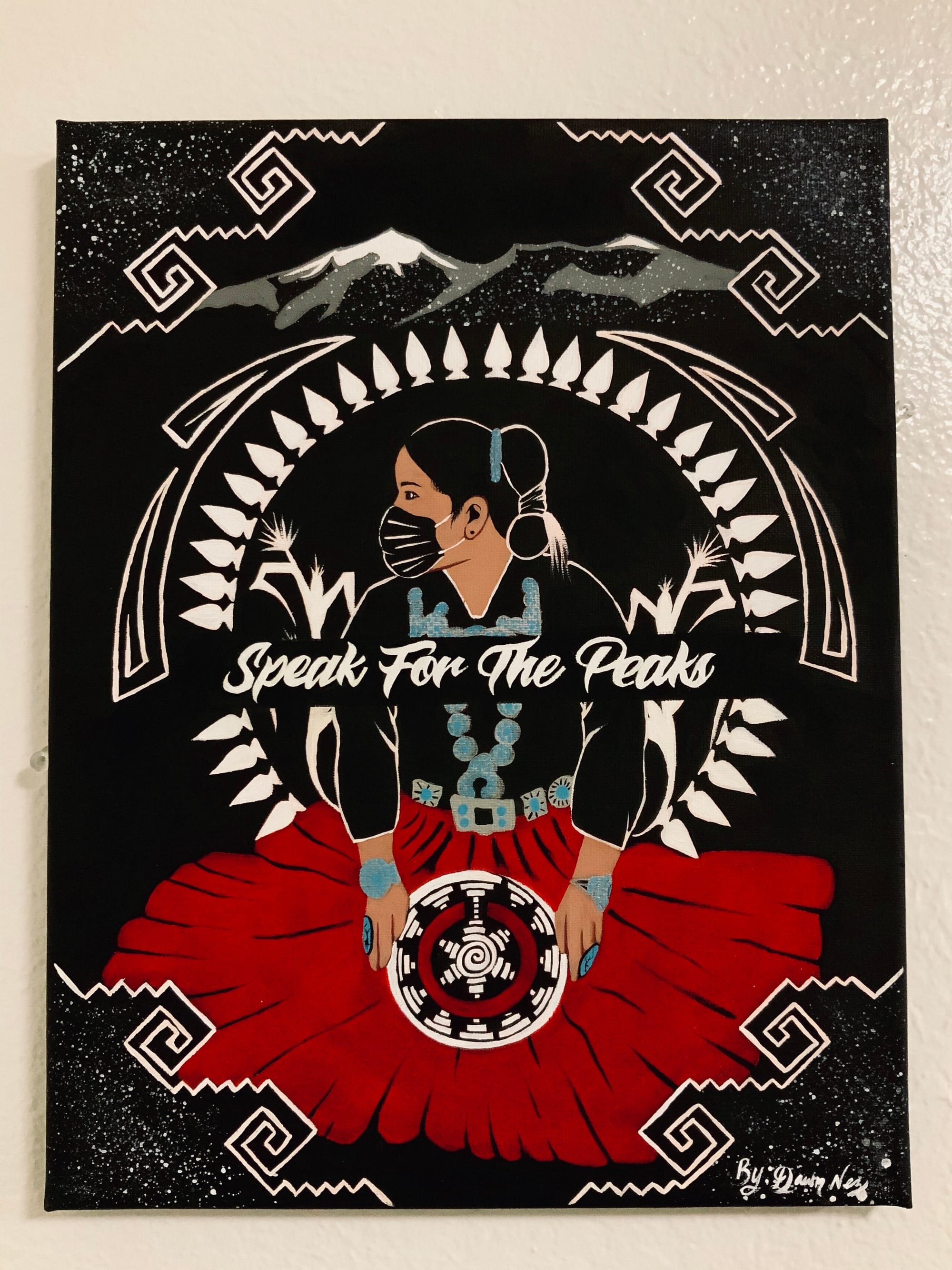 "Dook’o’oosłííd the sacred" by Dawn Nez