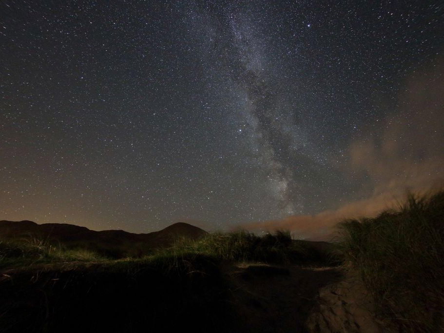 Croagh Patrick and the Milkyway