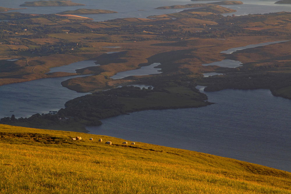 Furnace Lough from Buckoogh mountain