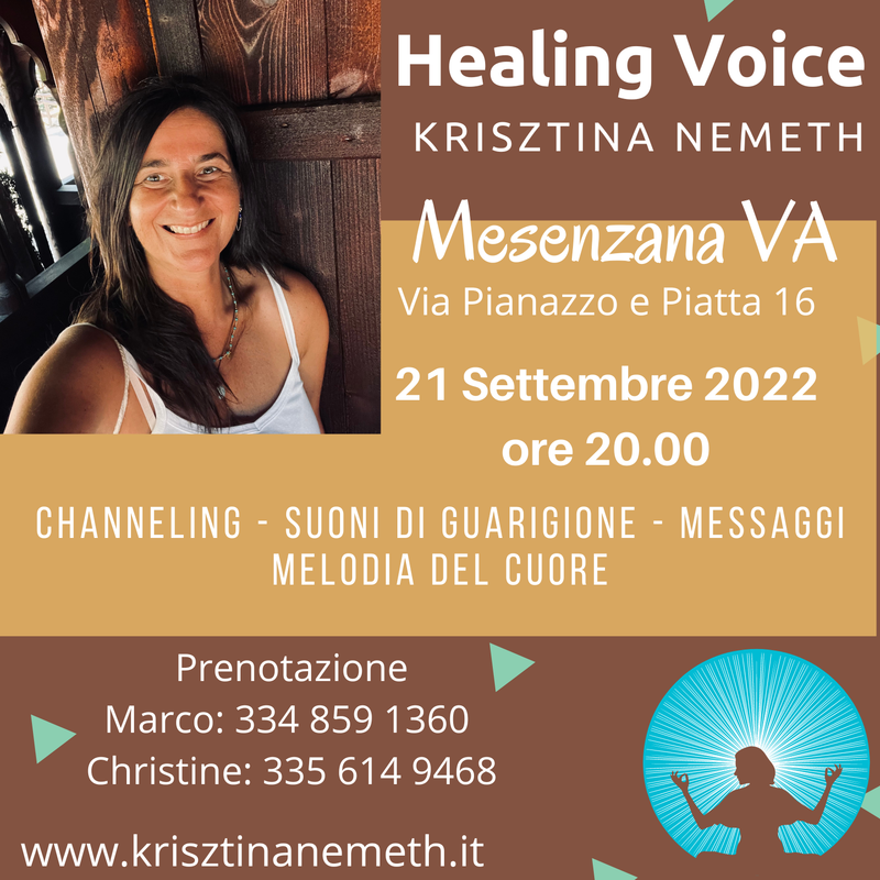 Healing Voice a MESENZANA (I) in italiano