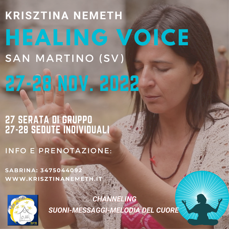 Healing Voice a S. Martino SV in italiano