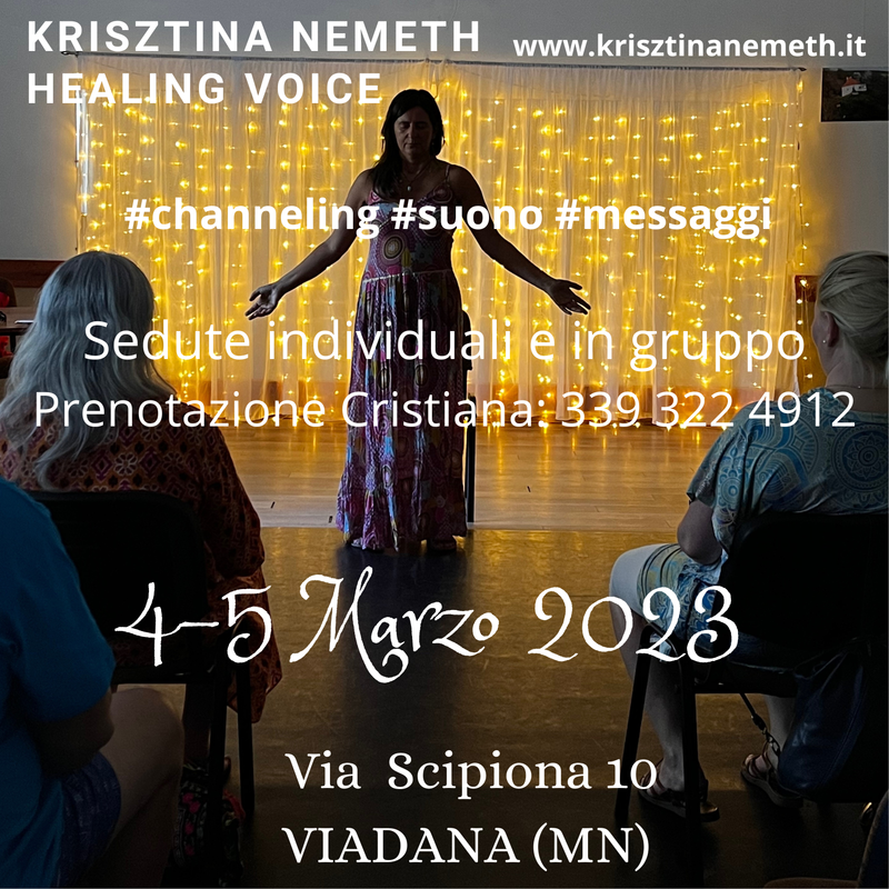 Healing Voice a Viadana (MN) in italiano