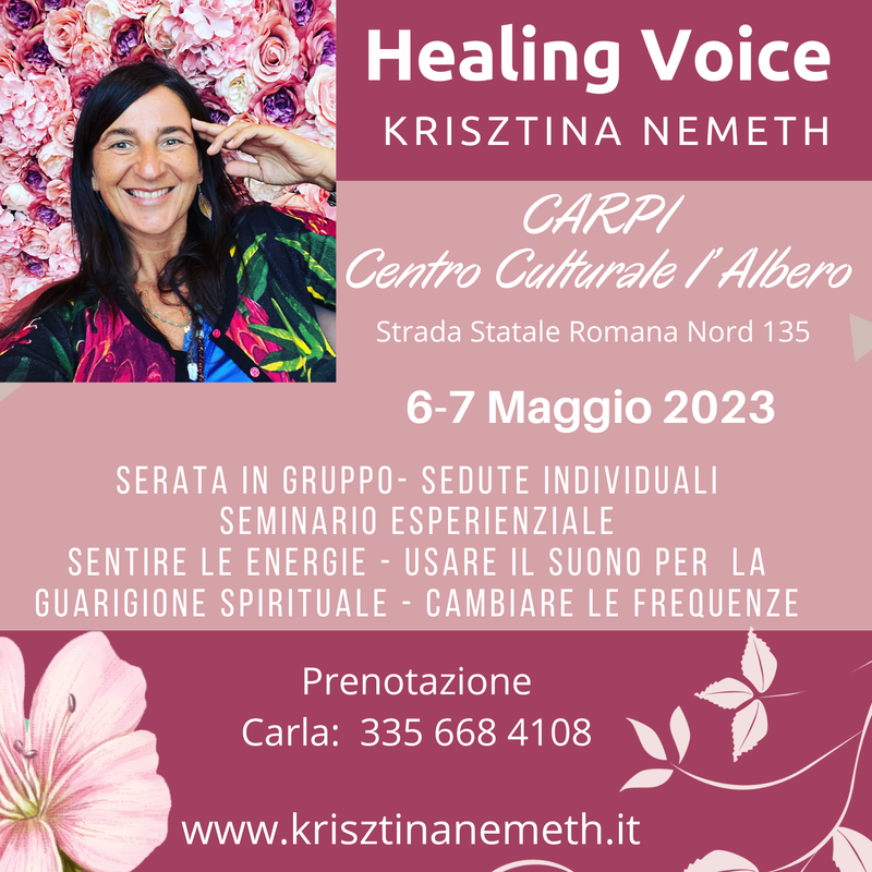 Healing Voice a Fossoli di Carpi in italiano