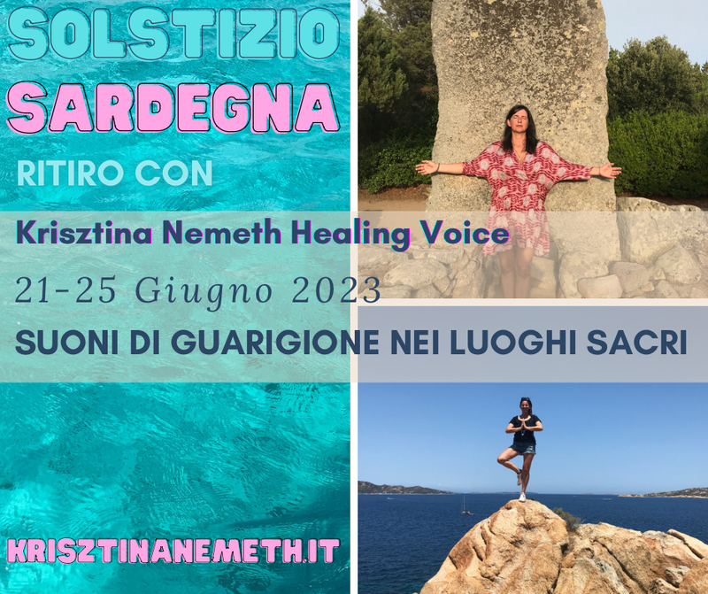 Ritiro Guarigione durante Solstizio in Sardegna in italiano
