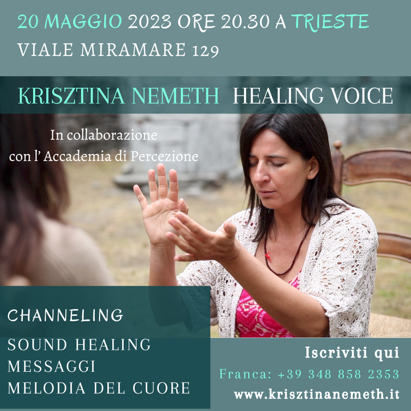 Healing Voice a Trieste I in italiano