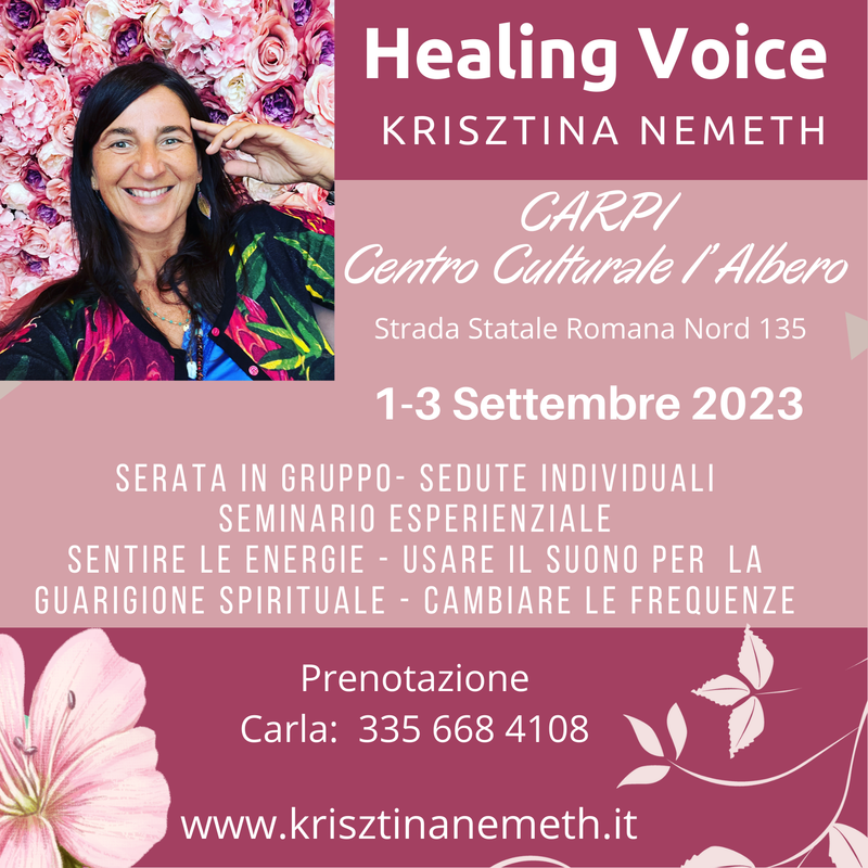 Healing Voice a CARPI (MO) in italiano
