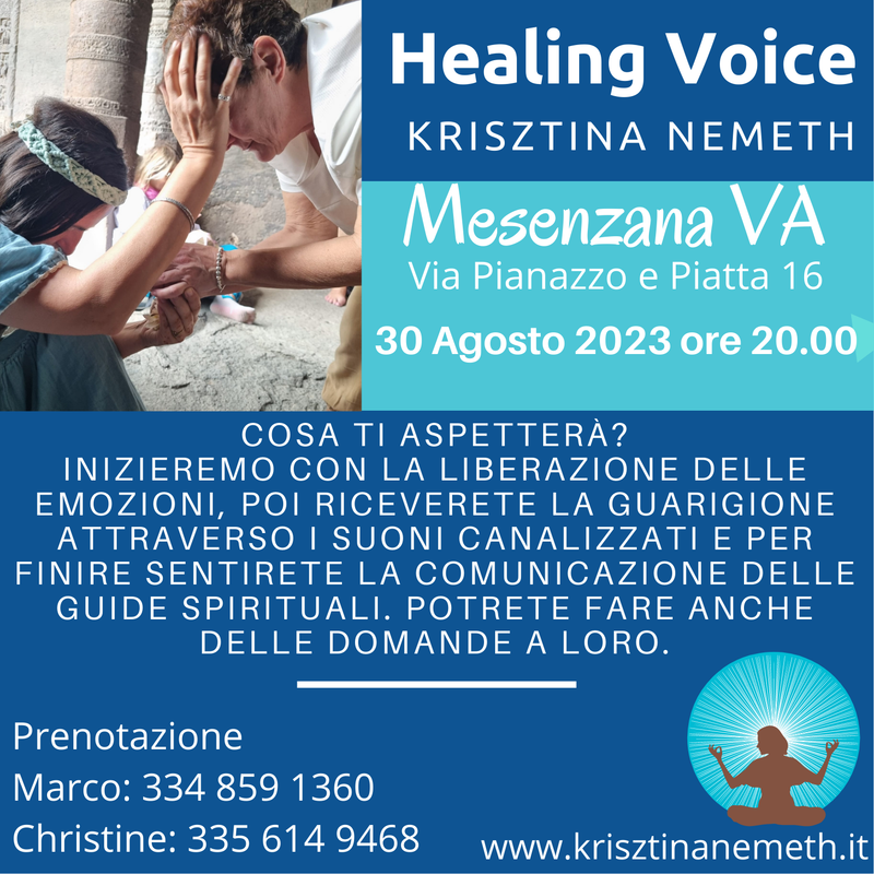 Healing Voice a MESENZANA (VA) in italiano