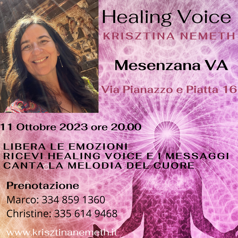 Healing Voice e Libera la voce a Mesenzana I