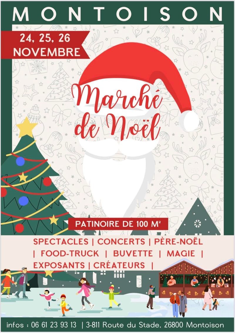 Marché Noël Montoison