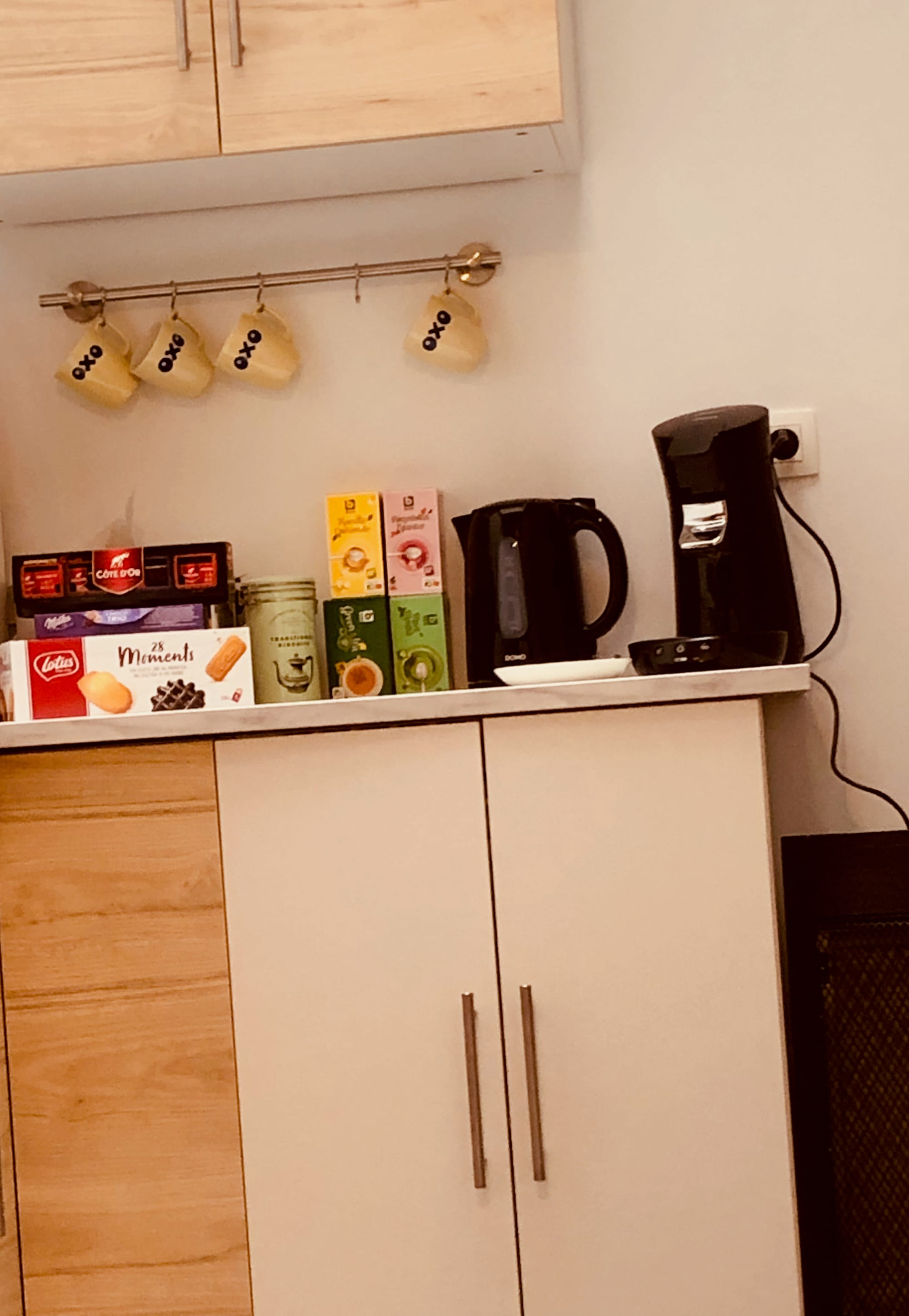 Thés, café et sucreries pour le plaisir des musiciens