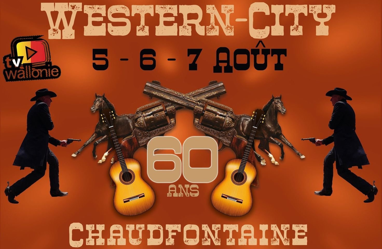 Reportage vidéo sur l'événement pour les 60 ans de Western City à Chaudfonatine