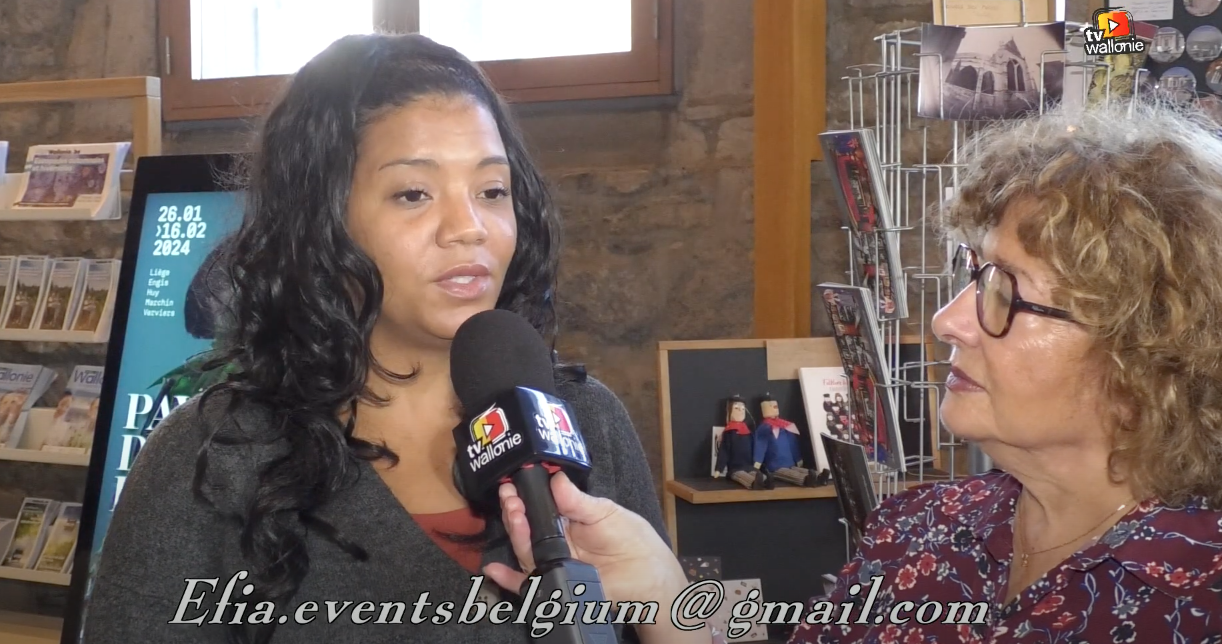 Interview de Joana Félingue Directrice du Efia Events Belgium sur l'organisation du concours de chant. province de Liège