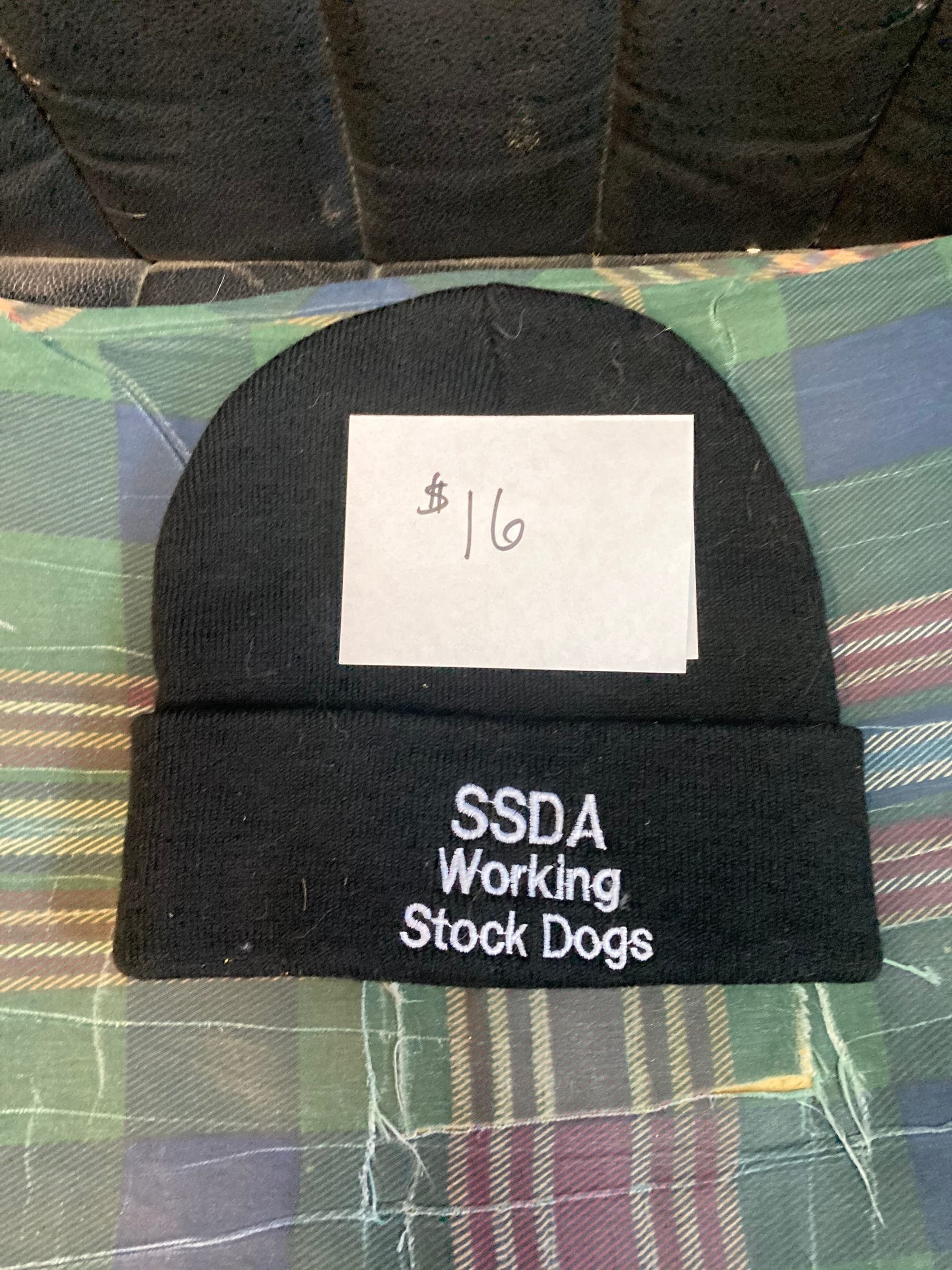 $16.00 SSDA Branded 'Working Stock Dogs' Embroidered Toque