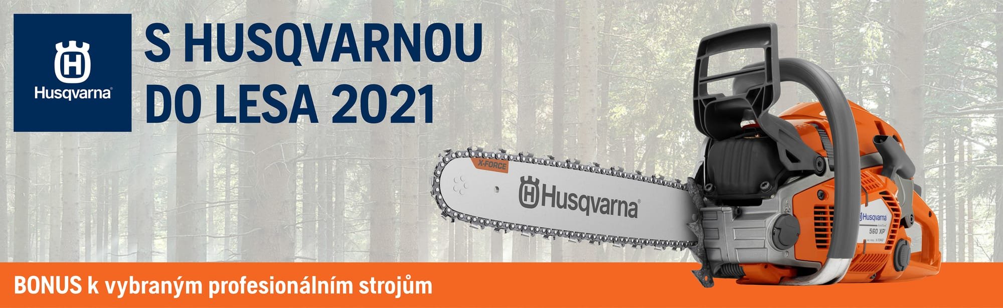 S Husqvarnou do lesa - jaro 24.3.2021 - 28.4.2021