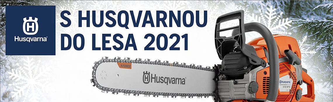 S Husqvarnou do lesa 20.1.2021 - 24.2.2021