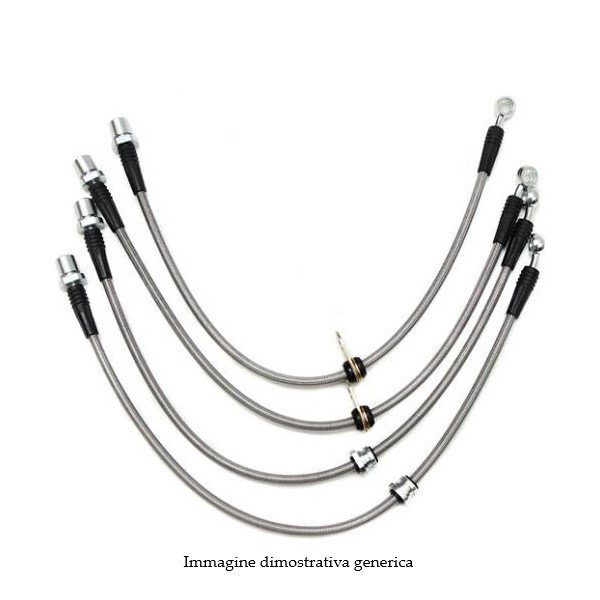 Kit Tubo Freno Idraulico SRAM – Filettato In Linea, 2000mm, Nero