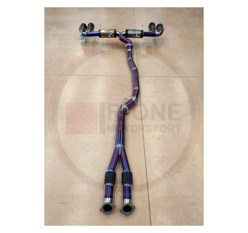 CatbackY pipe RONE Carbon Tips Ultrasport Racing Cars