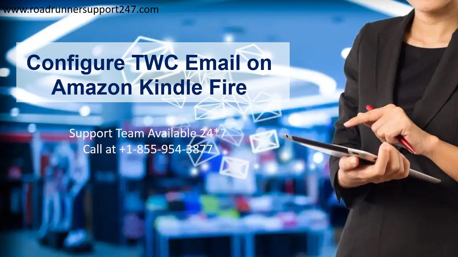 HOW TO CONFIGURE TWC EMAIL ON AMAZON KINDLE FIRE?