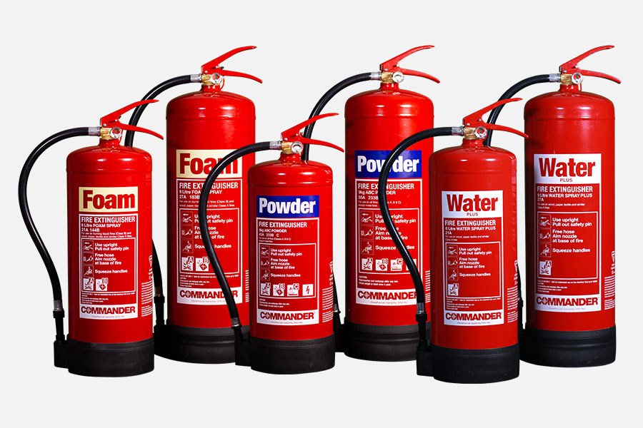 Fire Extinguisher Types