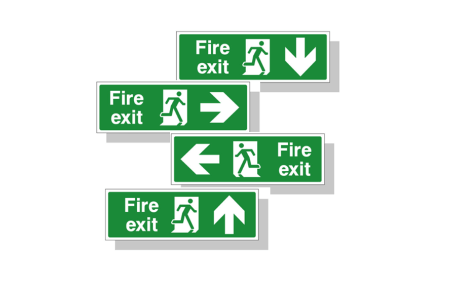 Fire Exit & Fire Escape Signage
