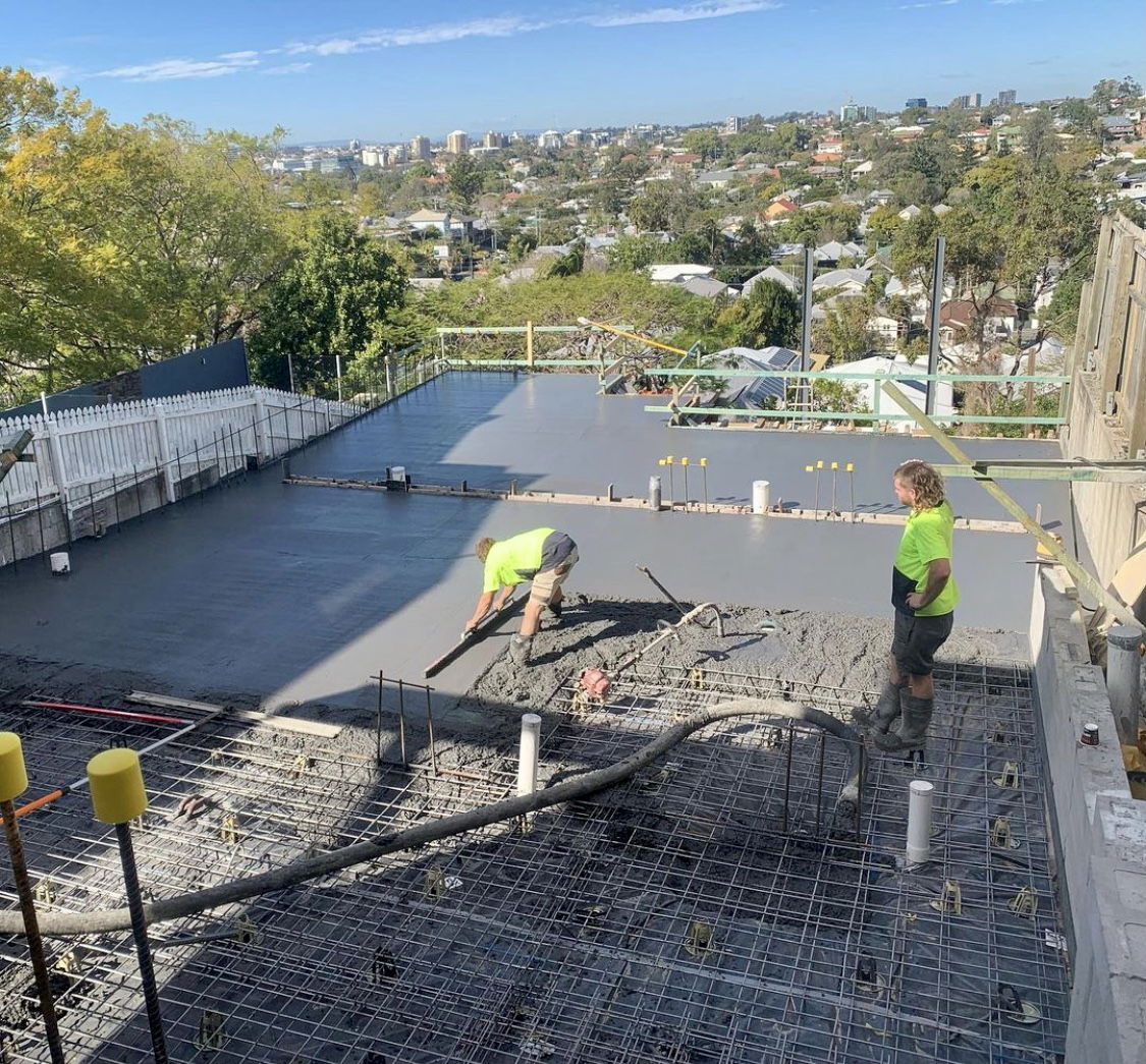 Paddington Concrete Pour