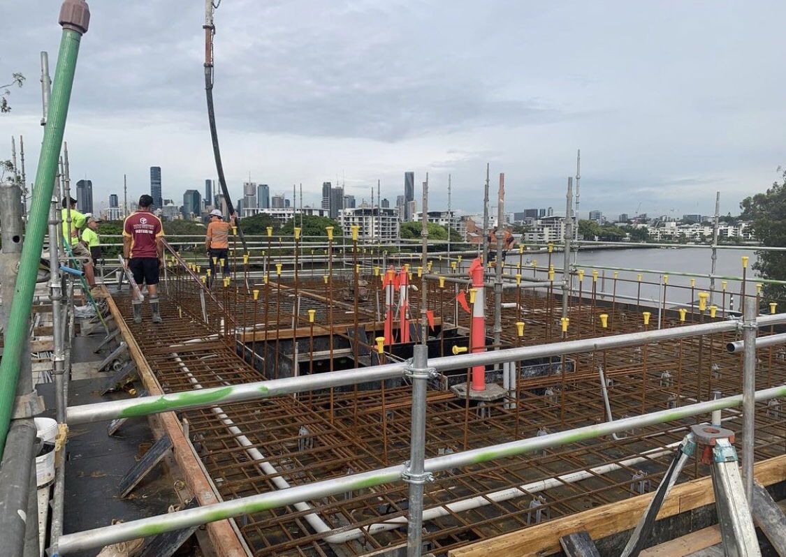 2nd Level Pour Brisbane River