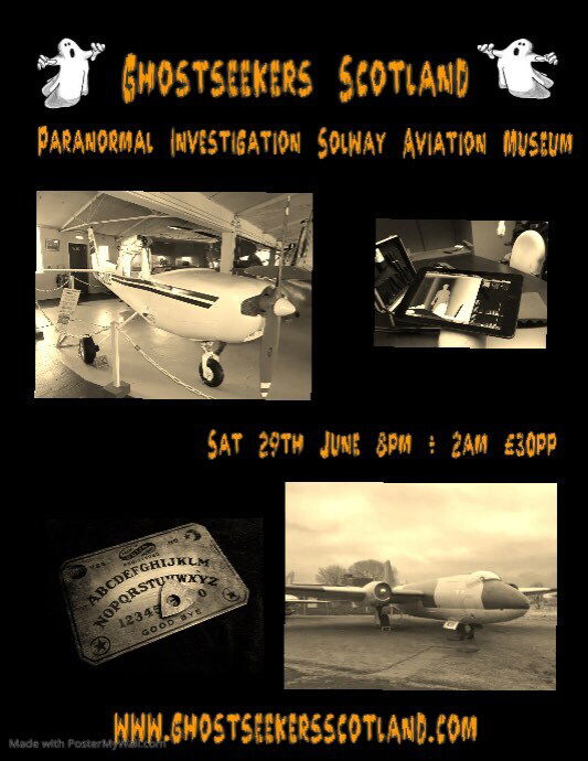 Paranormal Investigation in the Solway Aviation Museum