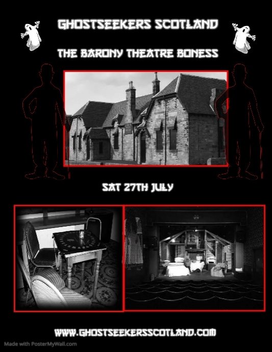 Paranormal Investigation in the Barony Theatre