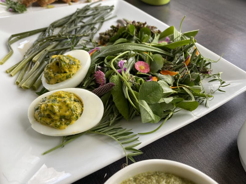 Atelier cuisine raffinée sauvage atelier/repas 1 jour !