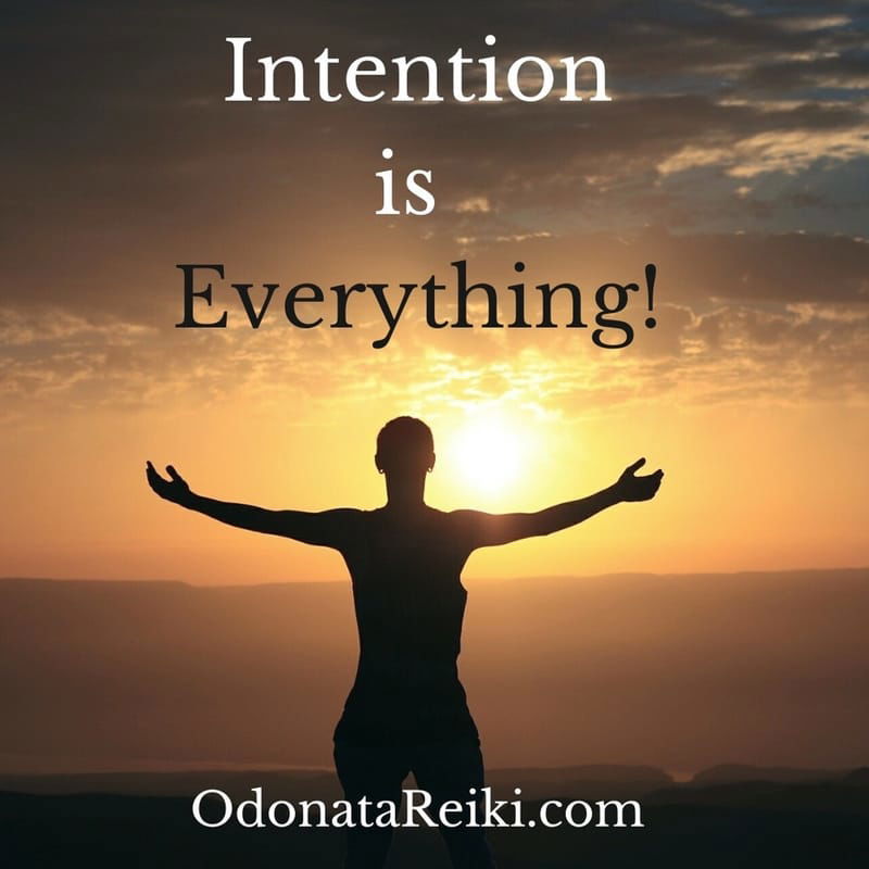 Living with Intention and a Reiki Healing