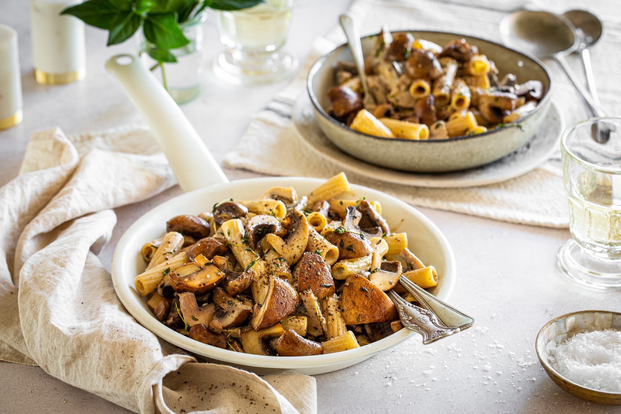 Umami Mushroom Rigatoni