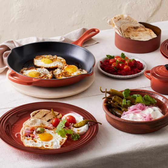 Mediterranean Tacos with Za’atar Crispy Fried Eggs